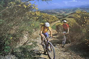 Agriturismo con mountain bike